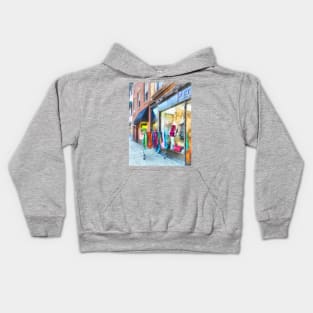 Hoboken NJ - Dress Shop Kids Hoodie